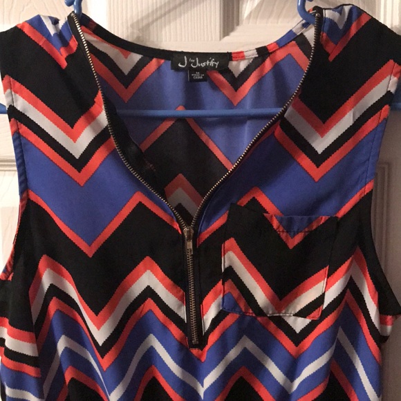 Chevron Swing Dress - Picture 3 of 5